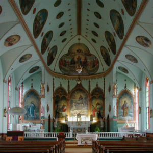 St Ignatius Mission near Flathead Lake Inn