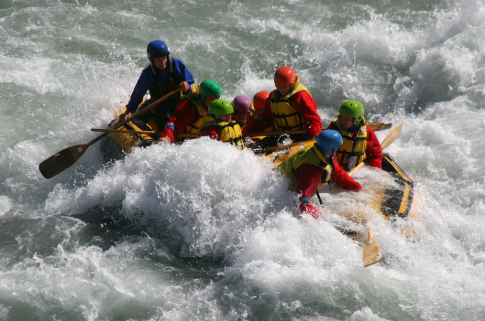 Whitewater rafting is available only minutes from Flathead Lake Inn.